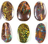 Opales boulder matrix opal