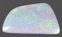 Grande Opale cristal taillée #AKF3