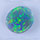 Solid black opal #ALRS26
