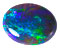 Solid black opal #CBO5