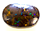 Solid unset boulder matrix opal #CM106