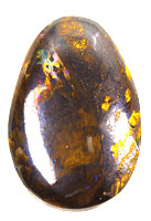 Solid cut boulder matrix opal #CM44
