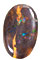 Solid boulder matrix opal #CM54