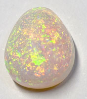 Solid cut crystal opal
