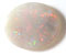 Opale massive taillée