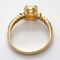 14k gold opal ring #GGOR4