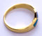 18k gold opal inlay ring #GOIR10