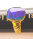 Bague en or 18 carats avec une opale boulder massive GOR1
