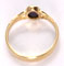 18k gold ring with a solid opal #KGR2