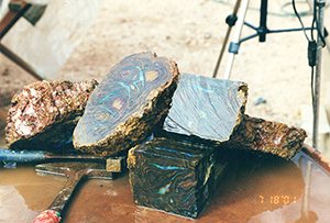 Opales boulder dégrossies