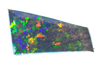 Opale matrix solide d'Andamooka traitée et taillée