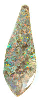 Opale matrix d'Andamooka naturelle taillée