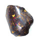 Spécimen d'opale boulder matrix poli