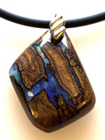 Pendentif opale  boulder #BP80
