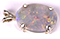 Sterling silver pendant with a solid opal